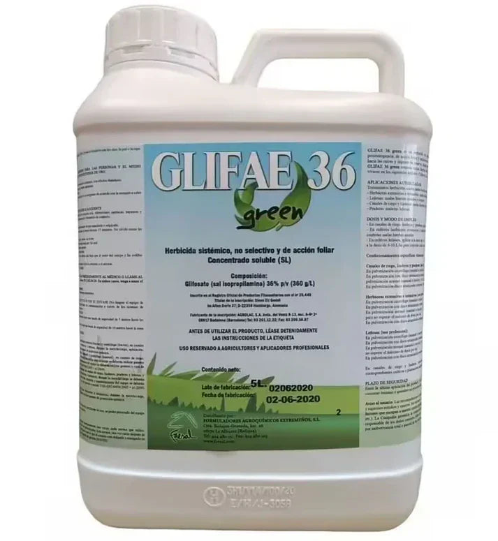 GLIFAE 5L – Herbicide Glyphosate 360 g/L – Systémique Non Sélectif
